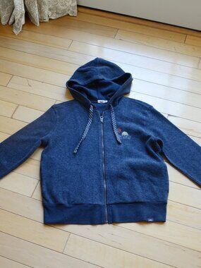 Faherty full-zip fleece hoodie size S